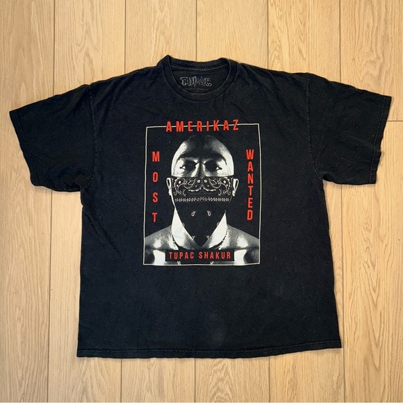 Other - Tupac Shakur America’s Most Wanted T-Shirt Size 2XL